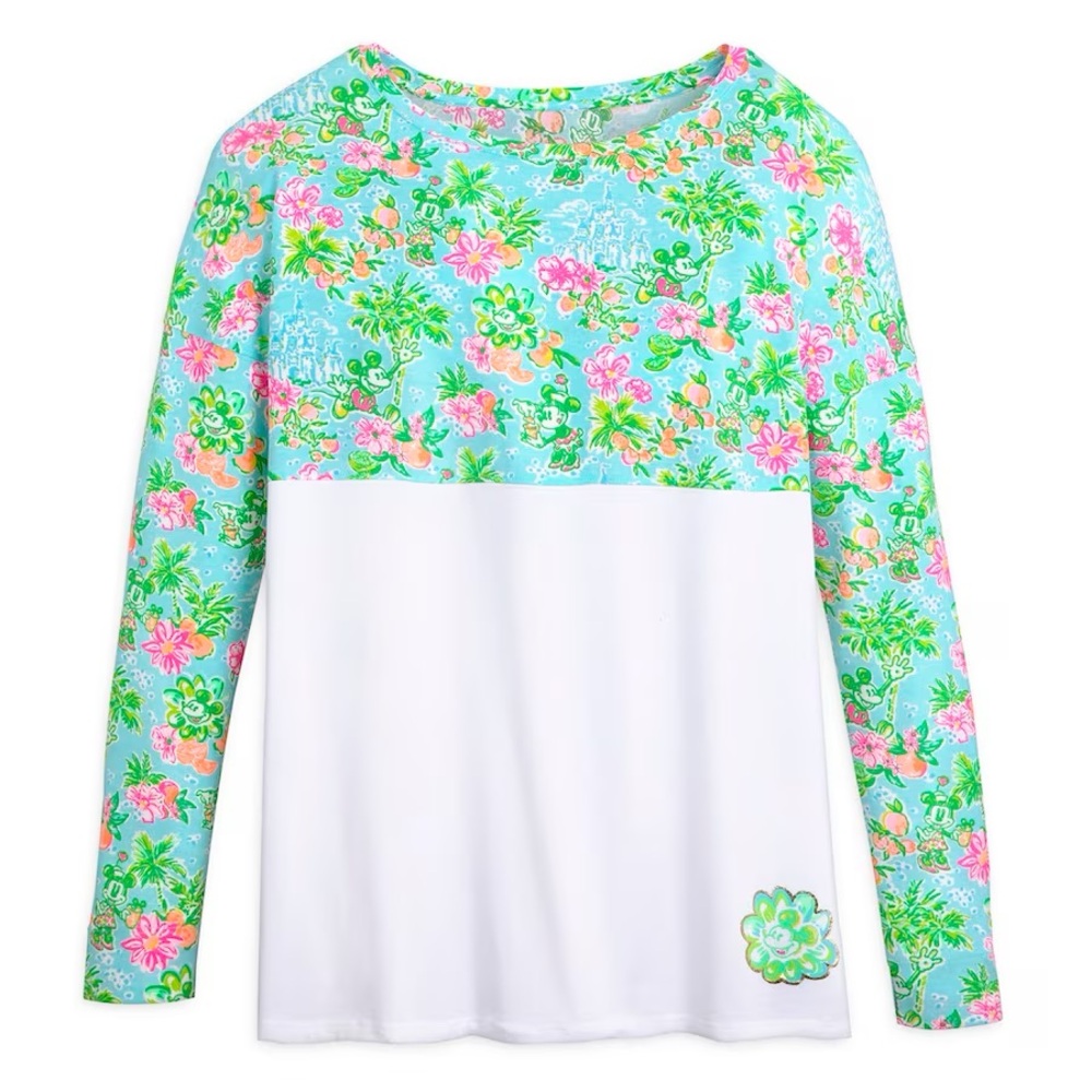 Lilly Pulitzer x Disney Finn top XS euc